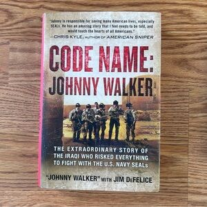 Code Name: Johnny Walker Book Jim DeFelice Hardcover Book